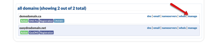 DNSimple configuration is successful